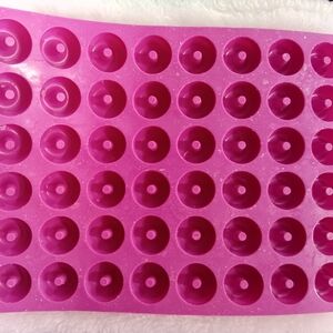 Silicone Candy Shaped Baking Mold - Pink
